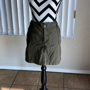 Caslon Olive Skirt